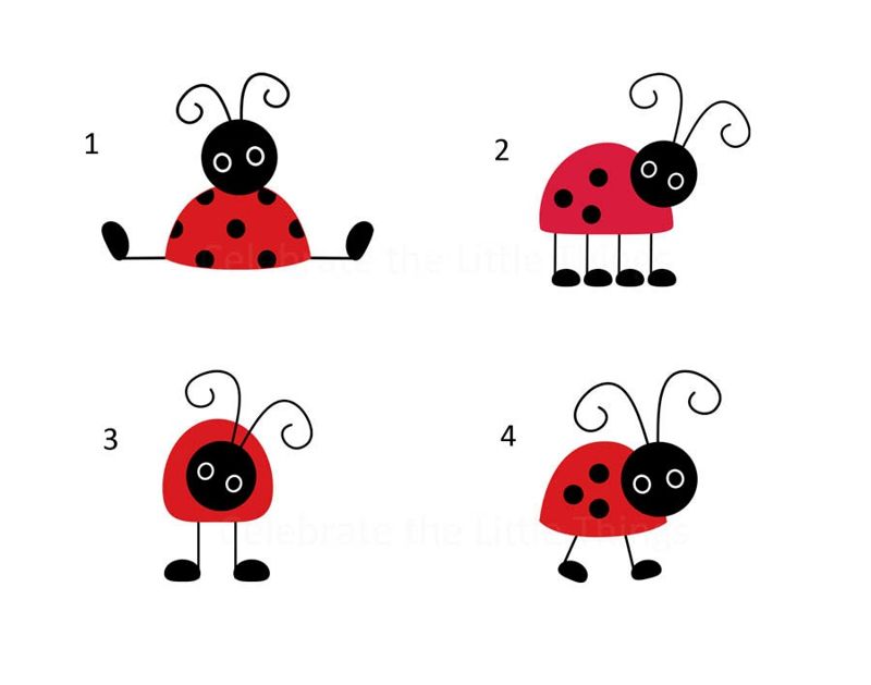 personalized notepad . RED LADYBUG note pad . personalized stationery . girls stationary gift