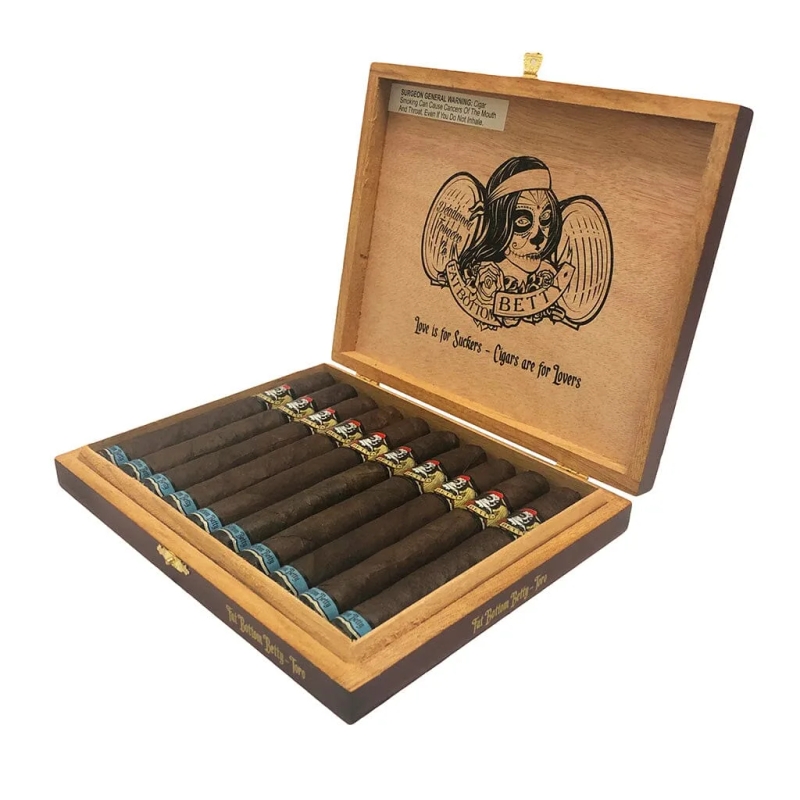 Deadwood Tobacco Fat Bottom Betty by Drew Estate Fat Bottom Betty Robusto (pk/5)