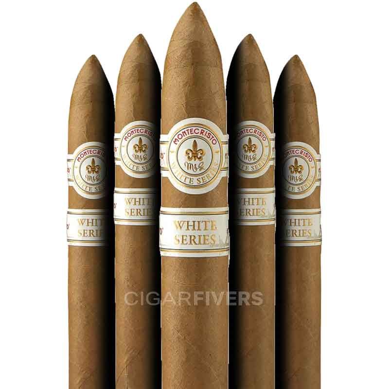 Montecristo White Label #2 Belicoso (pk/5)