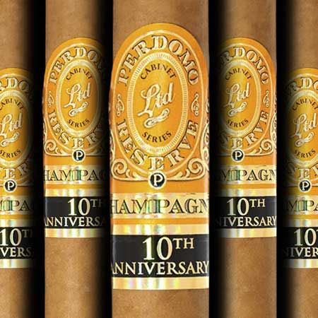 Perdomo Reserve 10th Anniv. Champagne Corona Extra (bx/25)