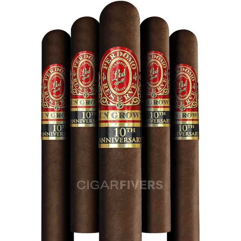 Perdomo Reserve 10th Anniversary Sun Grown Super Toro (pk/5)