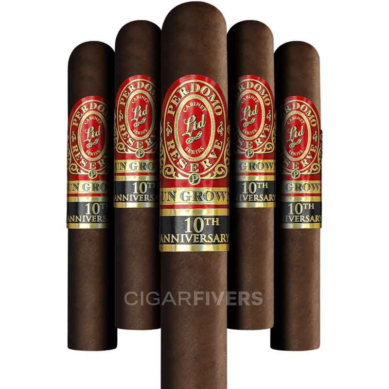 Perdomo Reserve 10th Anniversary Sun Grown Robusto (pk/5)