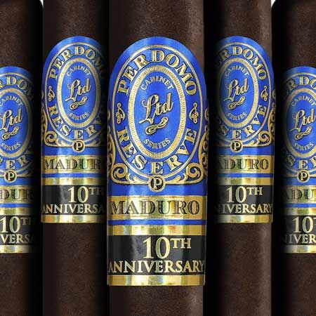 Perdomo Reserve 10th Anniversary Box-Pressed Maduro Epicure (bx/25)