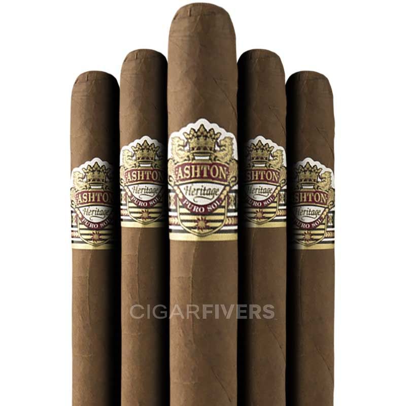 Ashton Heritage Puro Sol Robusto (pk/5)
