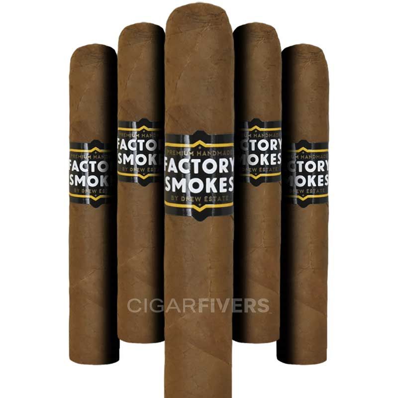 Factory Smokes Connecticut Shade by Drew Estate Robusto (pk/5)