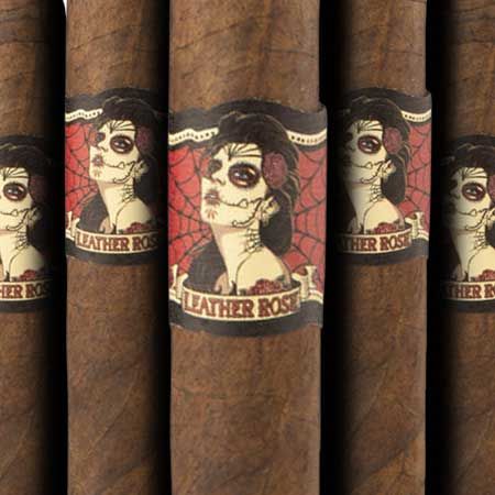 Deadwood Tobacco Leather Rose by Drew Estate Petite Corona (bx/24)