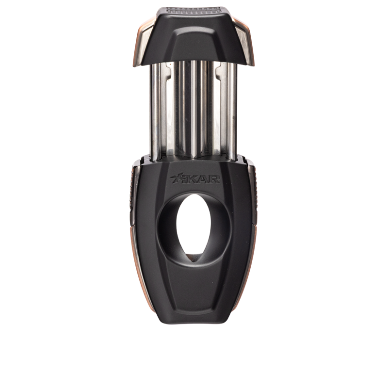 XIKAR® Flip Dual Cigar Cutter Black & Bronze