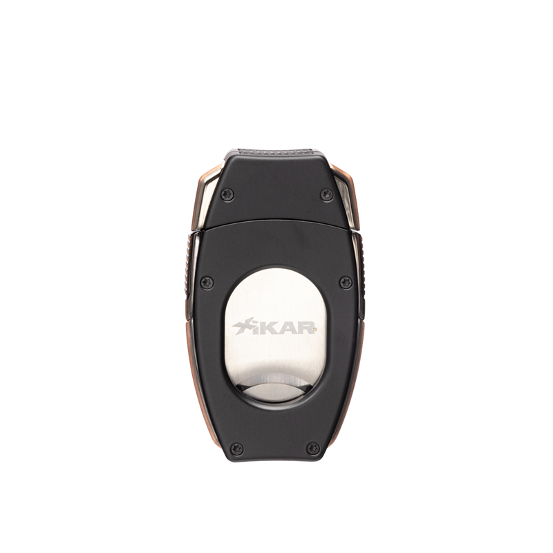 XIKAR® Flip Dual Cigar Cutter Black & Bronze