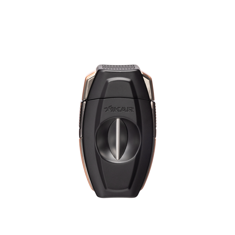 XIKAR® Flip Dual Cigar Cutter Black & Bronze