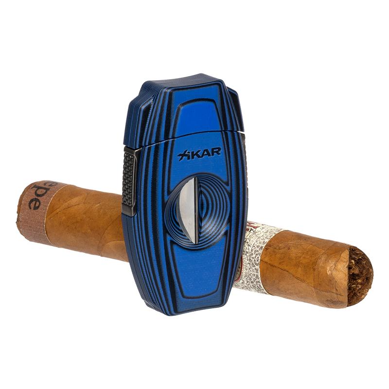 XIKAR® VX2 V-Cut Cigar Cutter Blue