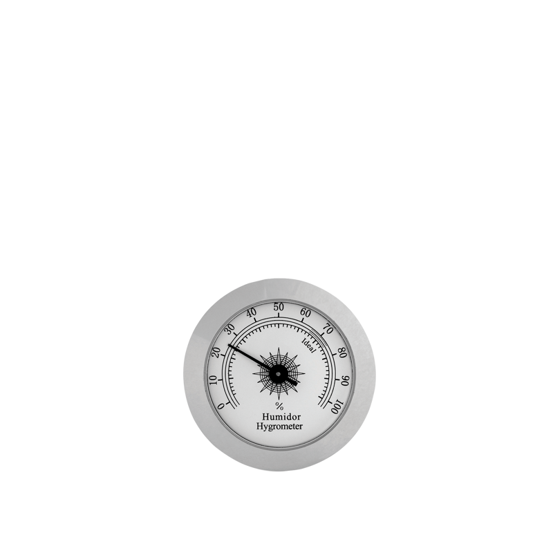 Round Analog Hygrometer Gold