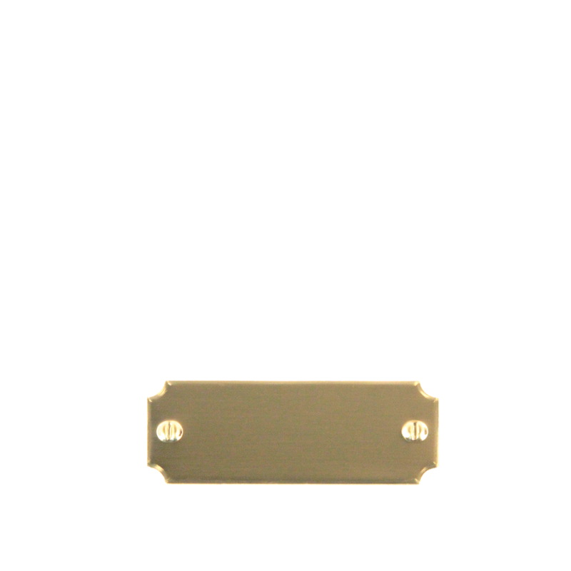 QUALITY IMPORTERS NAME PLATE Gold