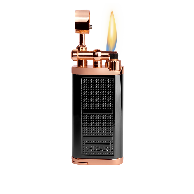 Xikar Pipeline Lighter Black & Gold SOFT