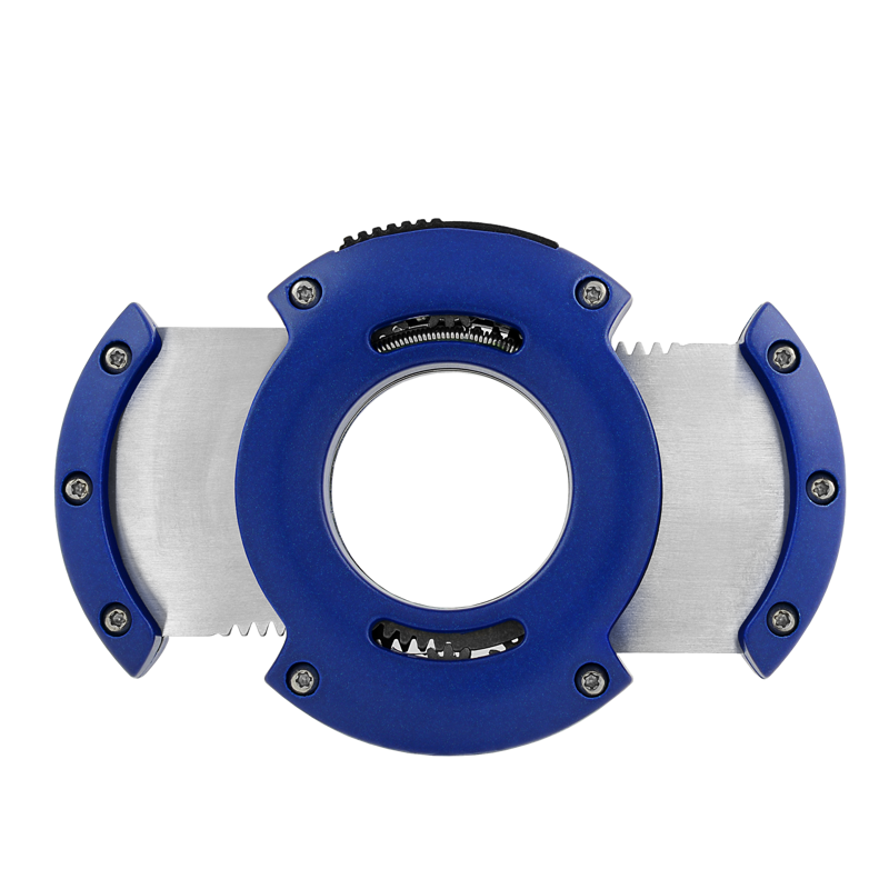 XIKAR® XO Cigar Cutters Blue & Silver