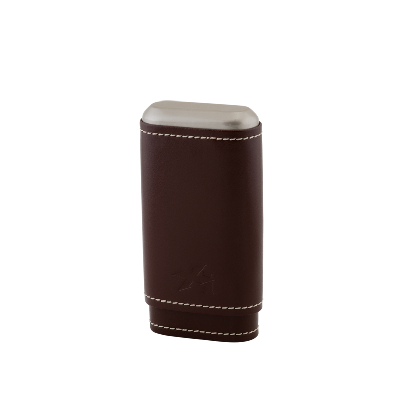 Xikar Envoy Leather 3 Cigar Holder Black 3Ct