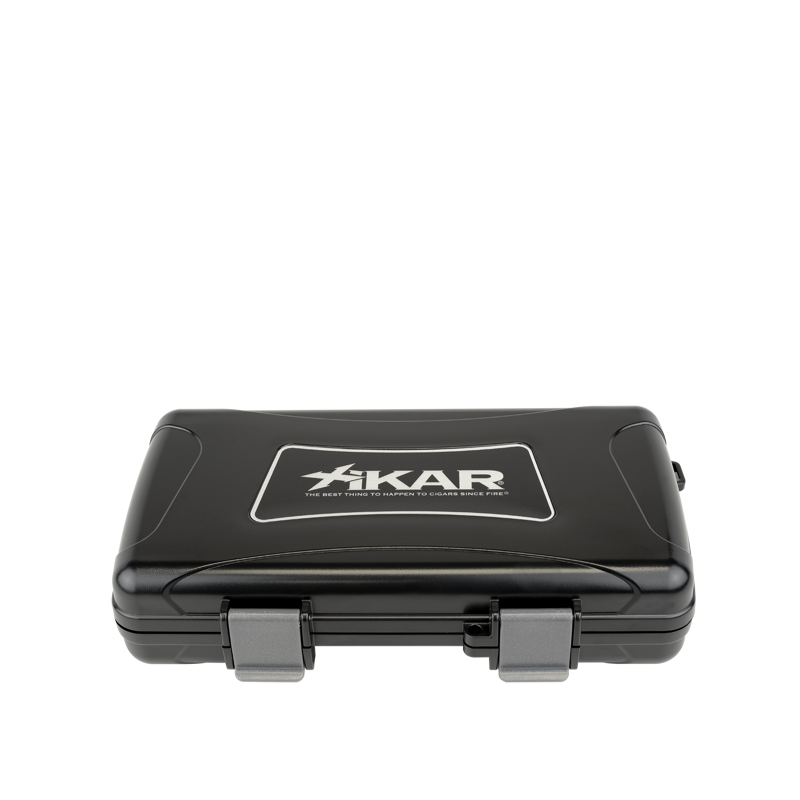Xikar Cigar Travel Case, 5ct Dark Teal 5CT Labeled