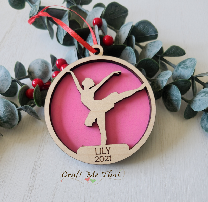 Personalized Dance Ornament