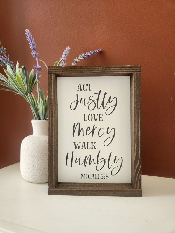 Act Justly
