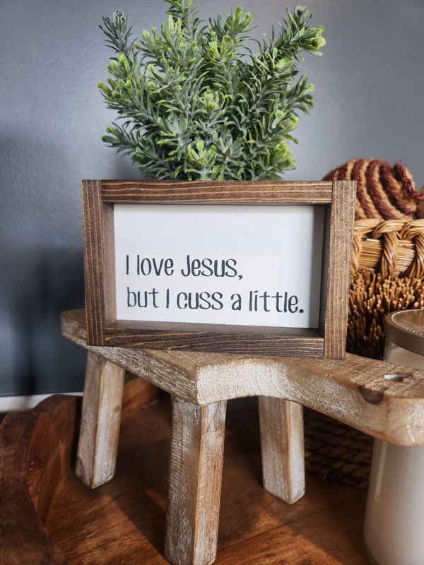 I Love Jesus But I Cuss A Little