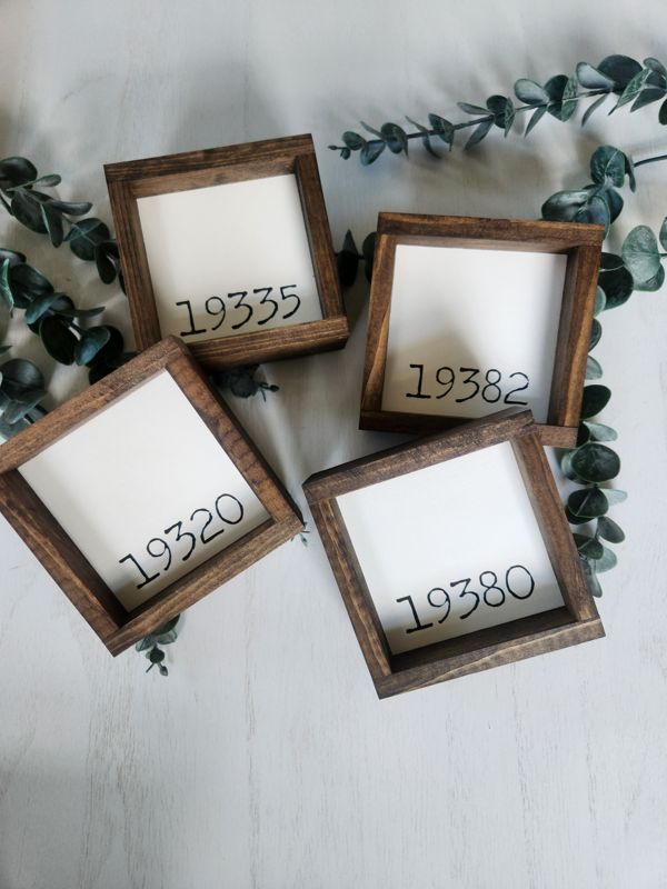 Zip Code Signs