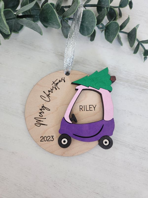First Christmas/Cozy Coupe Ornament