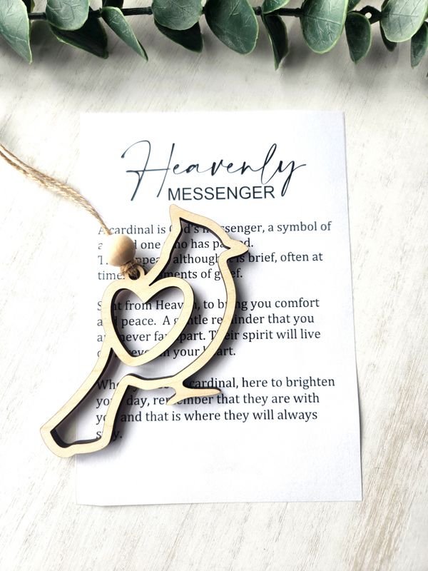 Heavenly Messenger/Memorial Ornament