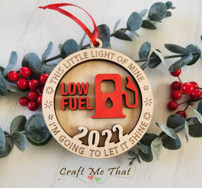 2022 Low Fuel Ornament