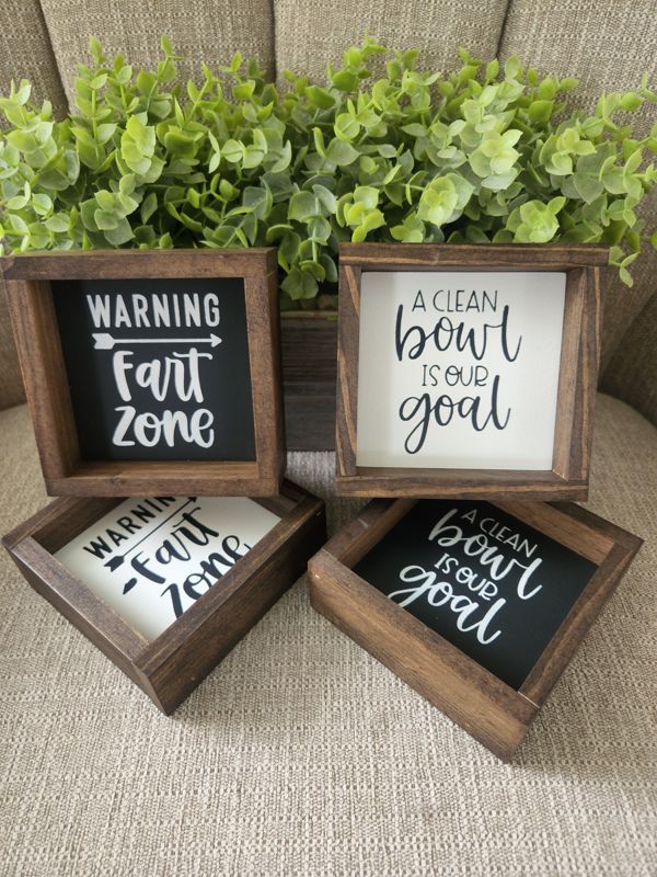 Funny Bathroom  Signs