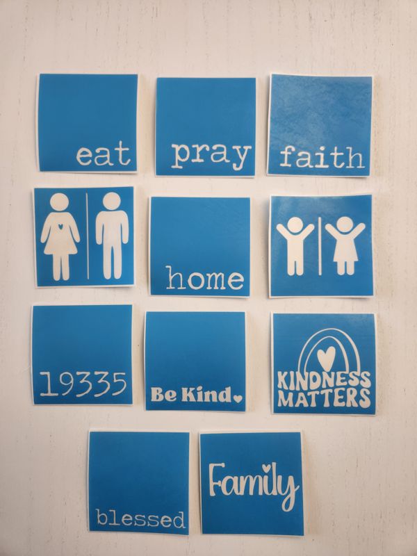 DIY Paint Kit  Mini Block Signs