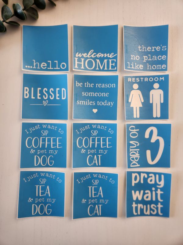 DIY KIt 3.5 x  3.5 Signs