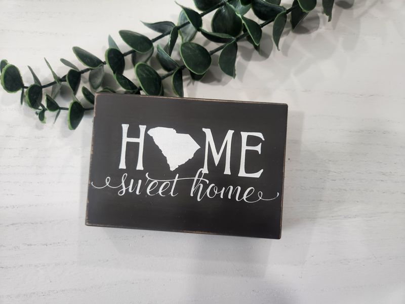 Home Sweet Home State Sign - Choose Your State