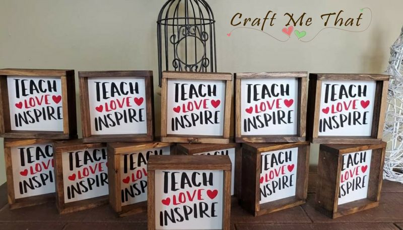 Teach Love Inspire Sign