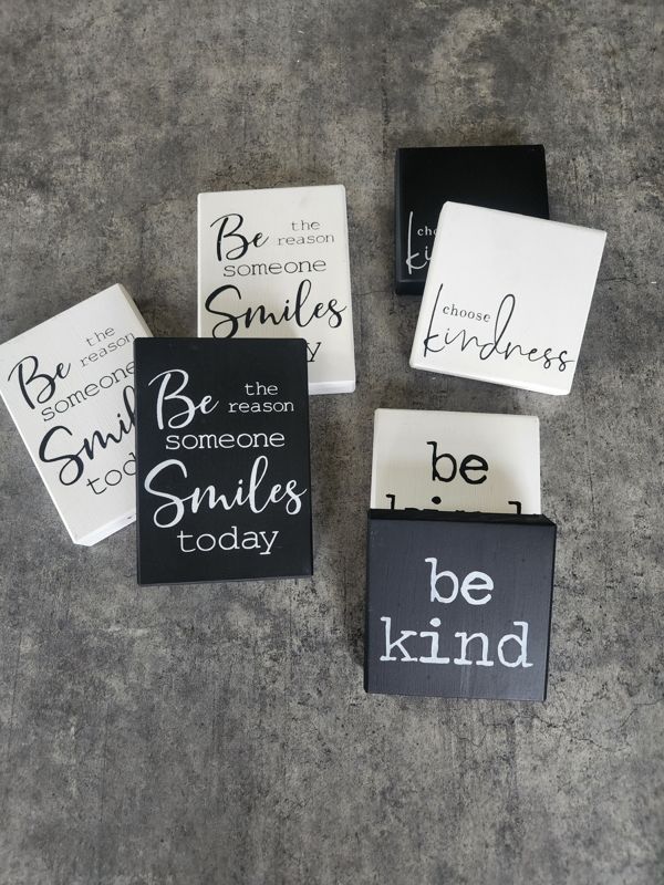 Kindness Self Standing Signs