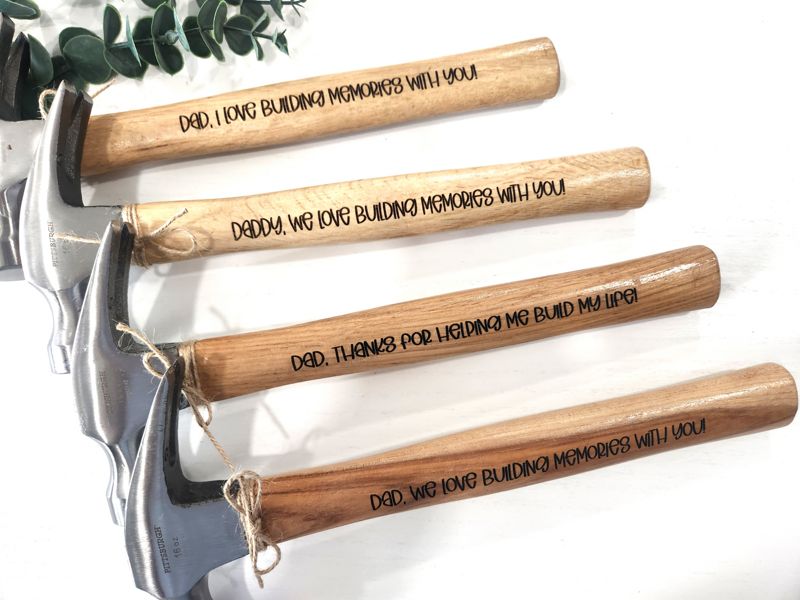Laser Engraved Hammer