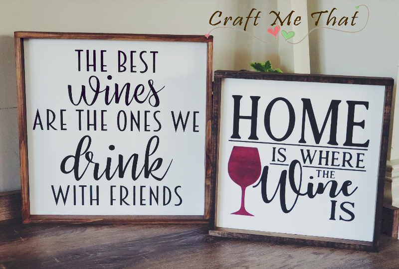 Wine Themed Signs
