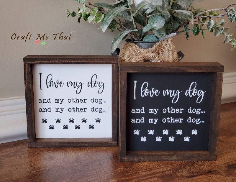 I love my dog...and my other dog...and my other dog