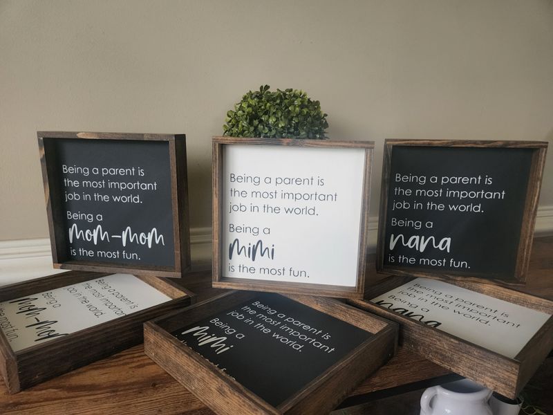 The Most Important Job, Parent Sign