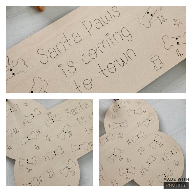 Dog Treat Advent Calendar
