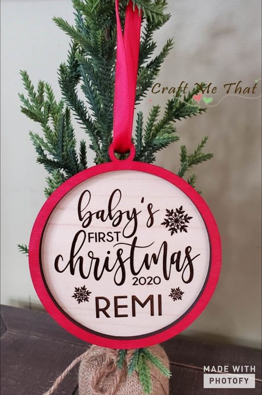Baby's First Christmas Ornament