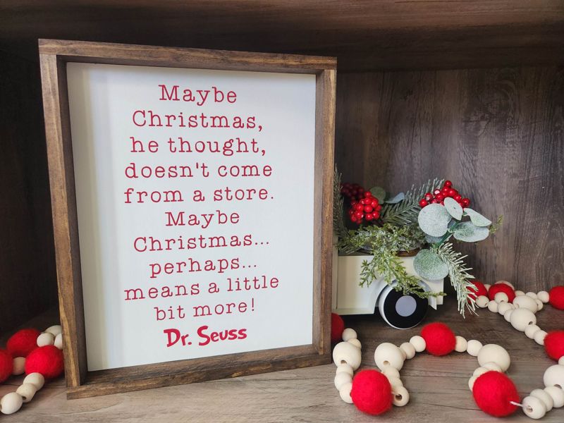 Maybe Christmas...perhaps means a little bit more!