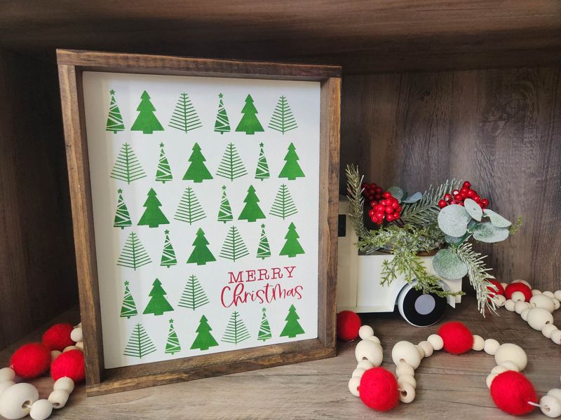 Merry Christmas w/trees