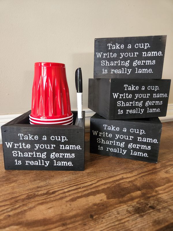 Mark Your Cup, Party Cup Holder
