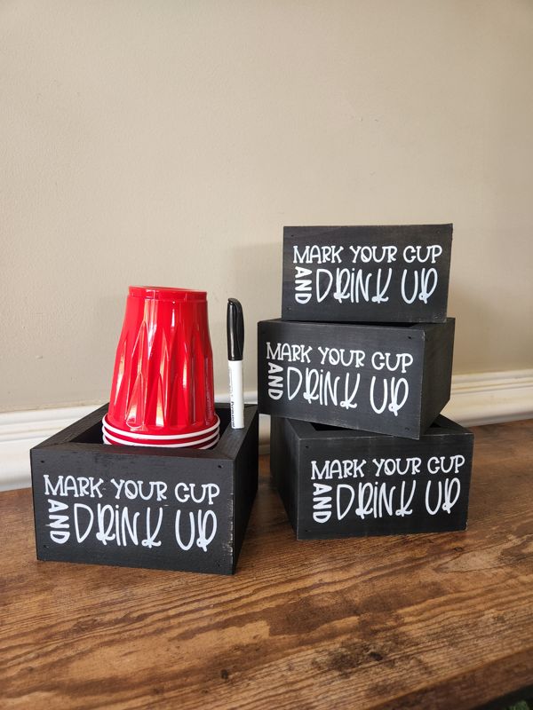 Mark Your Cup, Party Cup Holder