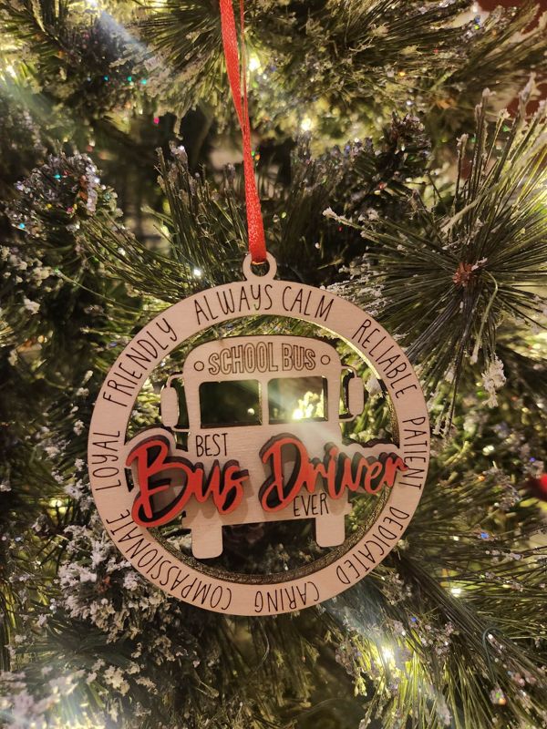 Bus Driver Ornament