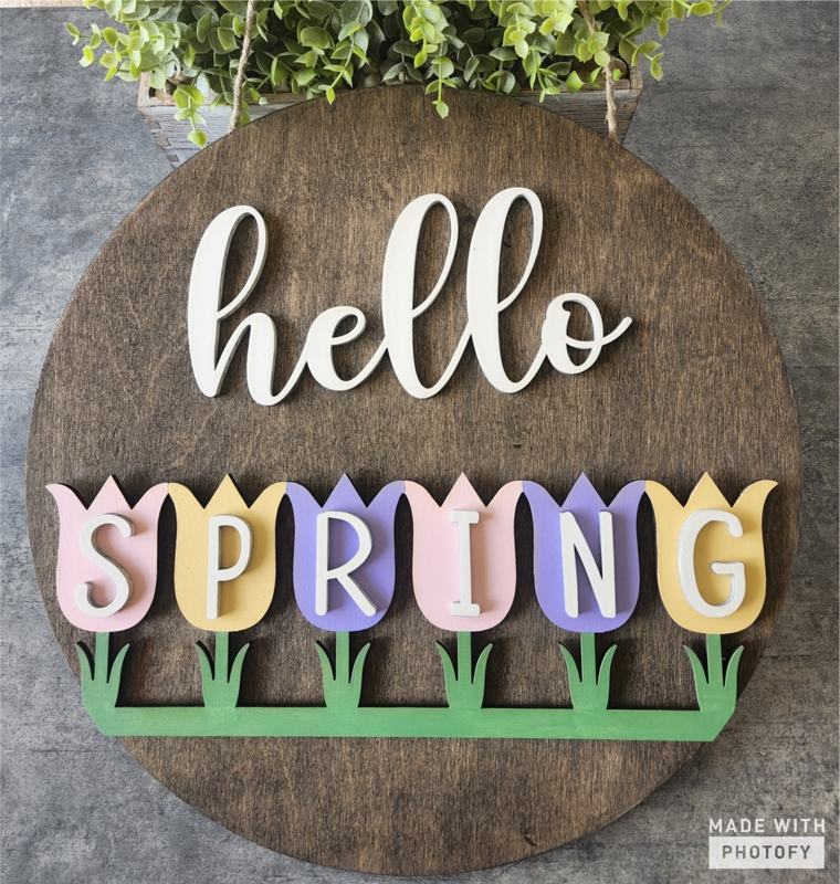 Interchangeable Season Door Hanger
