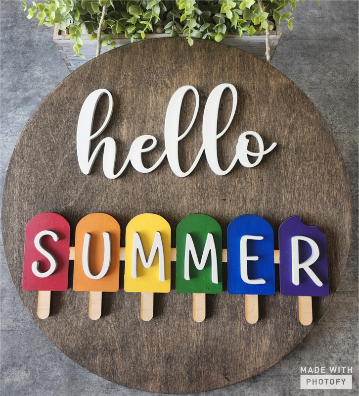 Interchangeable Season Door Hanger