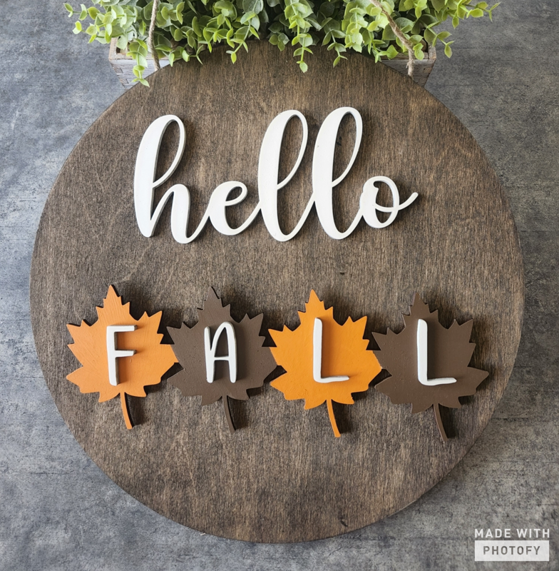 Interchangeable Season Door Hanger