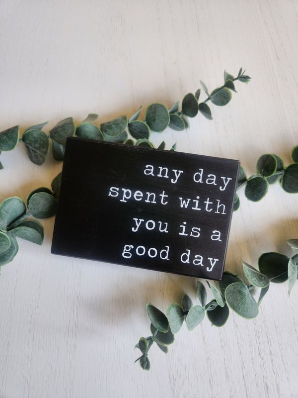 Any Day Spent With You - BLACK