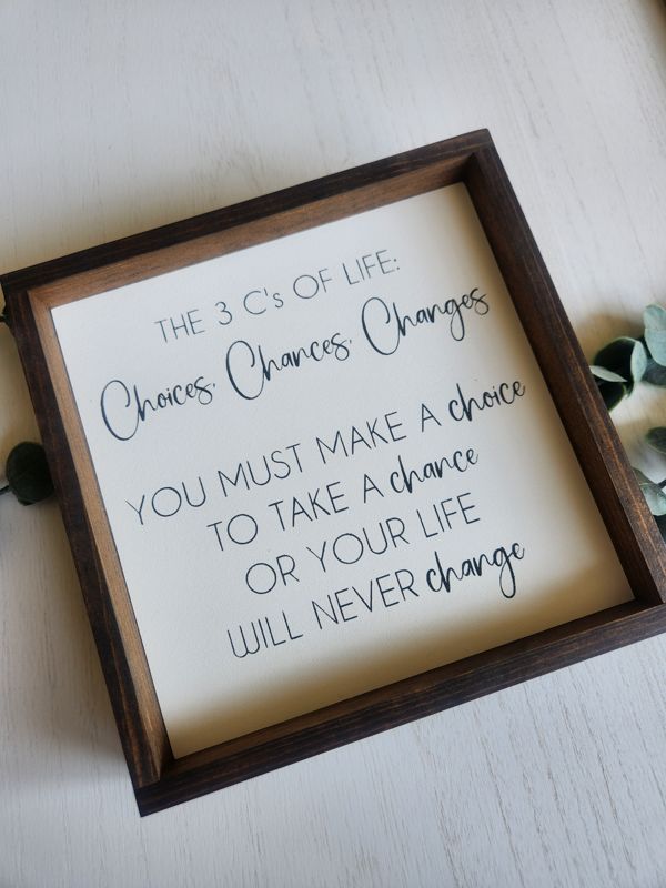 3 C's In Life