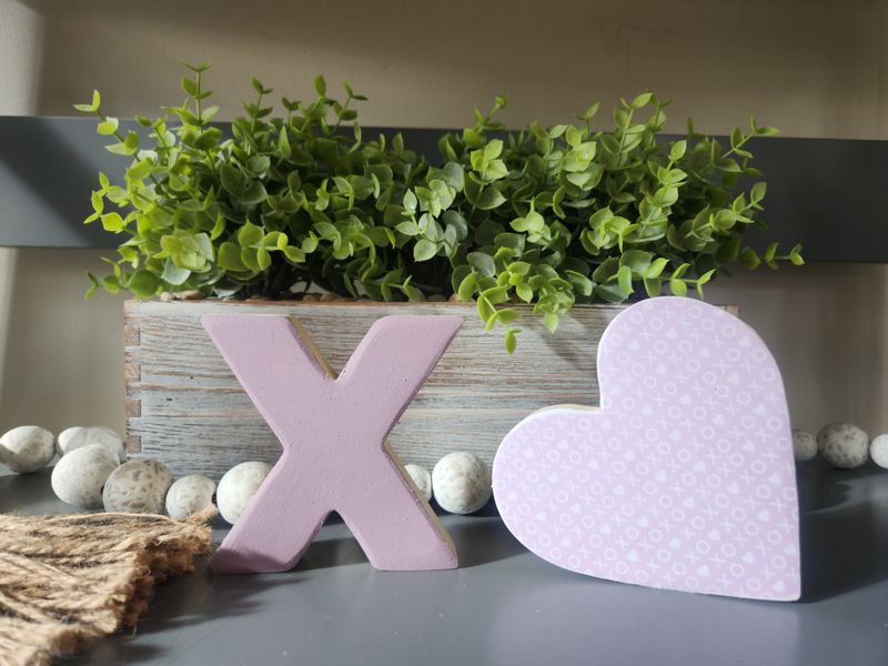 XO(heart) Set - Purple Pattern